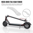 Scooter Rear Wheel Mudguard w/ Taillight for M365/M365 Pro (White Fender) Newly