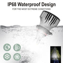 2pcs LED Car Headlamp Fog Lamp Bulbs 8000LM 6500K COB Bulbs for Auto Headlight