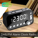 A1 DAB FM LED Radio Display Backlight Adjustable Alarm Volume Alarm Clock