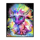 11CT Full Embroidery DIY Magic Horn Horse Stamped Cross Stitch Art Needlework