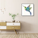 5D Partial Special Shaped Diamond Painting Hummingbird Poster Kit (UP263) Newly