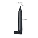 Beard Filling Pen Kit Eyebrow Moustache Filler Pencil Styling Tools (Black)