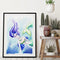 Art 5D Watercolor Fish Lady Drill Diamond Rhinestone DIY Full Round Painting Kit