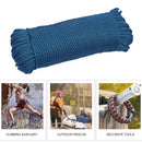 9 Strand Core Paracord for Survival Cord Lanyard Camping Tent Rope (Blue) Newly