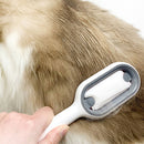 #A Pet Grooming Brush - Removes Loose Undercoat Gently Tool for Dogs Cats Rabbit