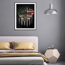 5D Diamond Painting Abstract Cross Full Round Drill Wall Rhinestone DIY Craft