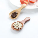 Flatware Condiment Scoop Salt Wood Spoons Coffee Tea Sugar Spoon Small Mini