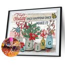 5D Diamond Painting Letters Partial Special Shape Drill DIY Mosaic (K013) Newly