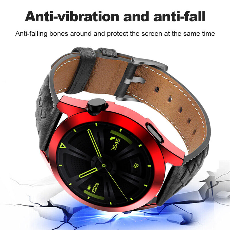 Anti-Fall Watch Full Cover Case for Huawei Watch GT 3 46mm Shell Skin (Red)
