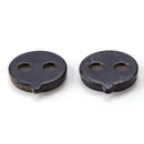 2 Sets Scooter Brake Pads Durable Electric Vehicle Brake Pads Small for Kugoo M4