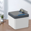 Household Electric Toothpick Storage Box Automatic Dispenser (Dark Blue)