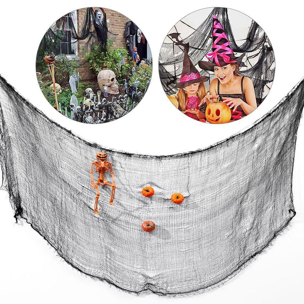 Dress Party Decor Home Decorate Creepy Cloth Halloween Decoration Gauze Net