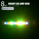 2pcs DRL Car Flexible LED Daytime Running Light Headlights Wind Powered Lamp
