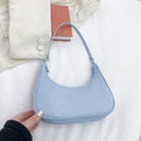 Casual Women Solid Color Top-handle Handbag Shoulder Underarm Hobos Bags Purse