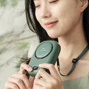 Mini Portable Bladeless Neck Fan Silent Outdoor Travel Air Cooler (Green)