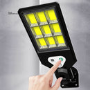 Solar Powered Wall Lamp Waterproof PIR Motion Sensor Outdoor Yard Light (F)