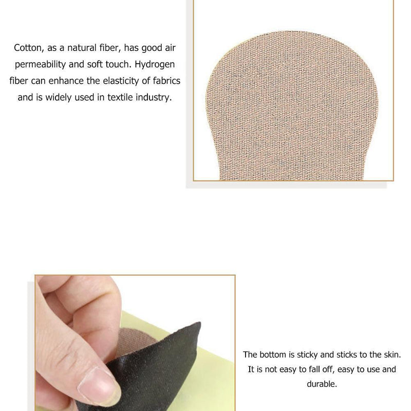 10pcs/Bag Armpits Anti Sweat Pads Foot Underarm Stickers Scent Absorbing Patc