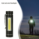 Mini Portable Flashlight with Clip Torch Lamp Pocket Outdoor Hiking Lights Newly