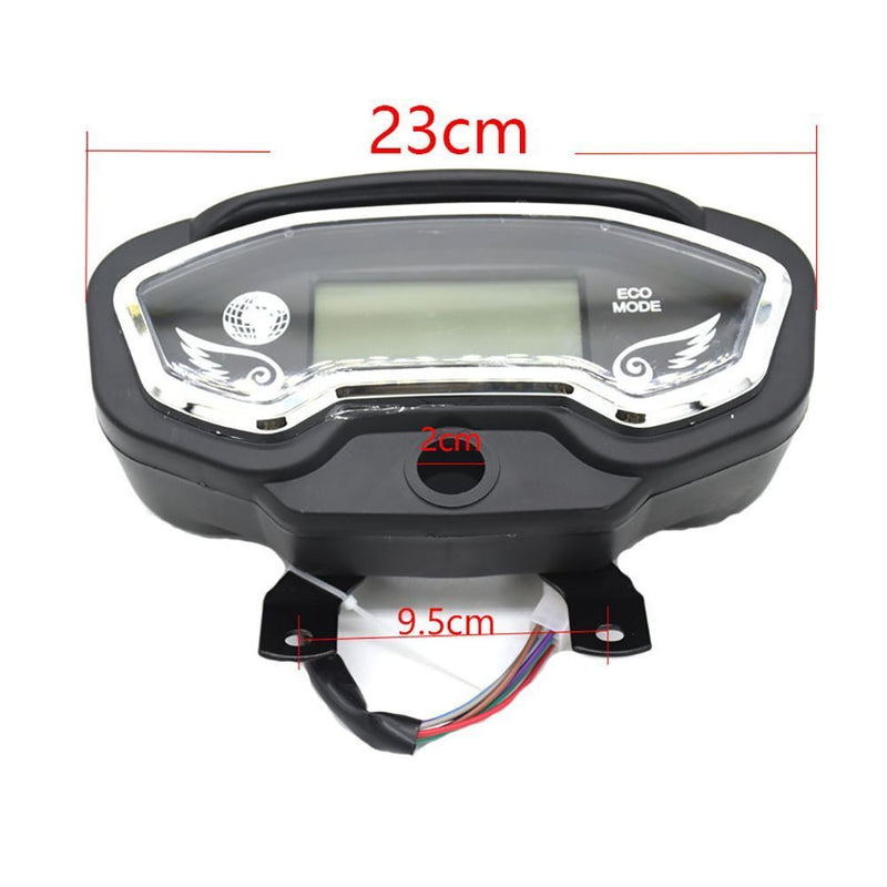 Electric Tricycle Accessories LCD Display Indicator Speedometer Battery Status