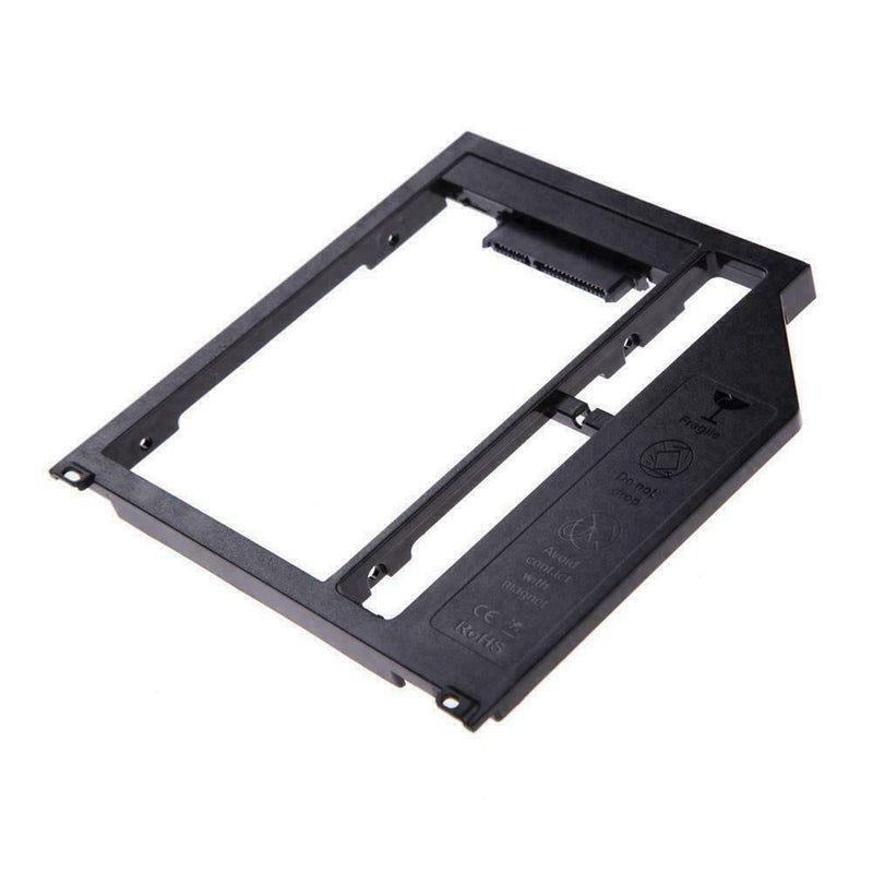 9.0mm Universal SATA 2nd HDD SSD Hard Drive Caddy For CD/DVD-ROM Optica D7K8