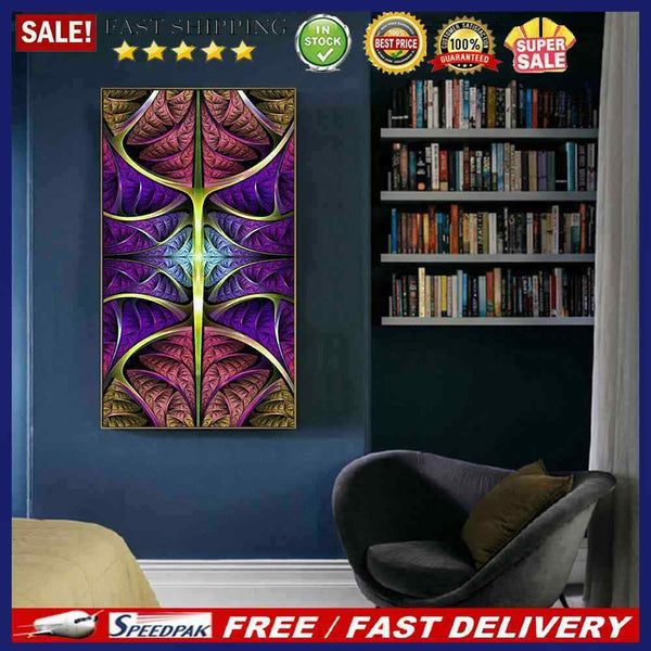 5D DIY Diamond Painting Typographic Art Kits Full Round Drill Wall Decor Crafts