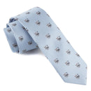 Men Tie Polyester Silk Casual Necktie Elephant Embroidered Neckwear (210639