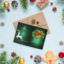 Christmas Postcards Specially Shaped Drill Diamond Painting Set DIY Handmade