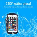 Waterproof Bicycle Phone Bag Portable MTB Scooter Cellphone Navi Stand Bracket