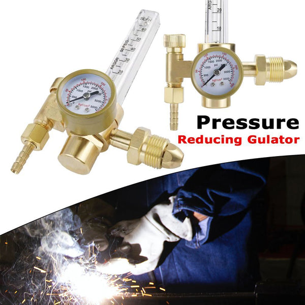 Weld Assembly Gas Valve Pressure Reducing Gulator TIG Welding Argon Gas Meter