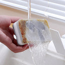 5pcs Dishwashing Sponge Scouring Pad Household Kitchen Cleaning Brush Spong