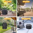 BBQ Grill Cover, Weather Resistant, Waterproof, Barbecue Gas Outdoor Protector