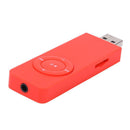 Strip Sport Lossless Sound MP3 Player Support TF Card Media Player (Red) Newly