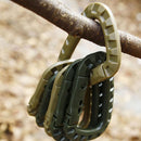 5PCS Useful Snap Hiking Camping Carabiner KeyChain Buckle Hook D-Ring Clip
