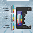 Universal AAA AA Button Cell Battery Tester LCD Display Capacity Testing Me