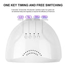 48W 4-Gear Timing UV LED Lamp Manicure Phototherapy Nail Polish Dryer Lights