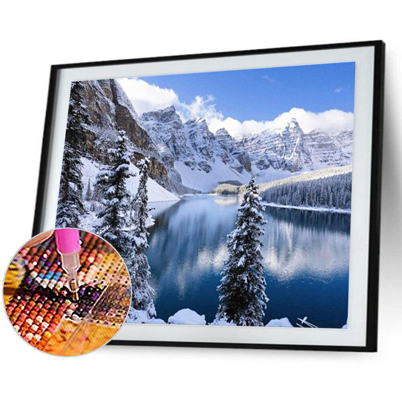 Diamond Painting Kit DIY Landscape Full Round Diamond Mosaic