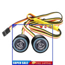 RGB LED Headlight Kit for 1/10 RC Rock Crawler Cars Axial SCX10 RC4WD TRX-4