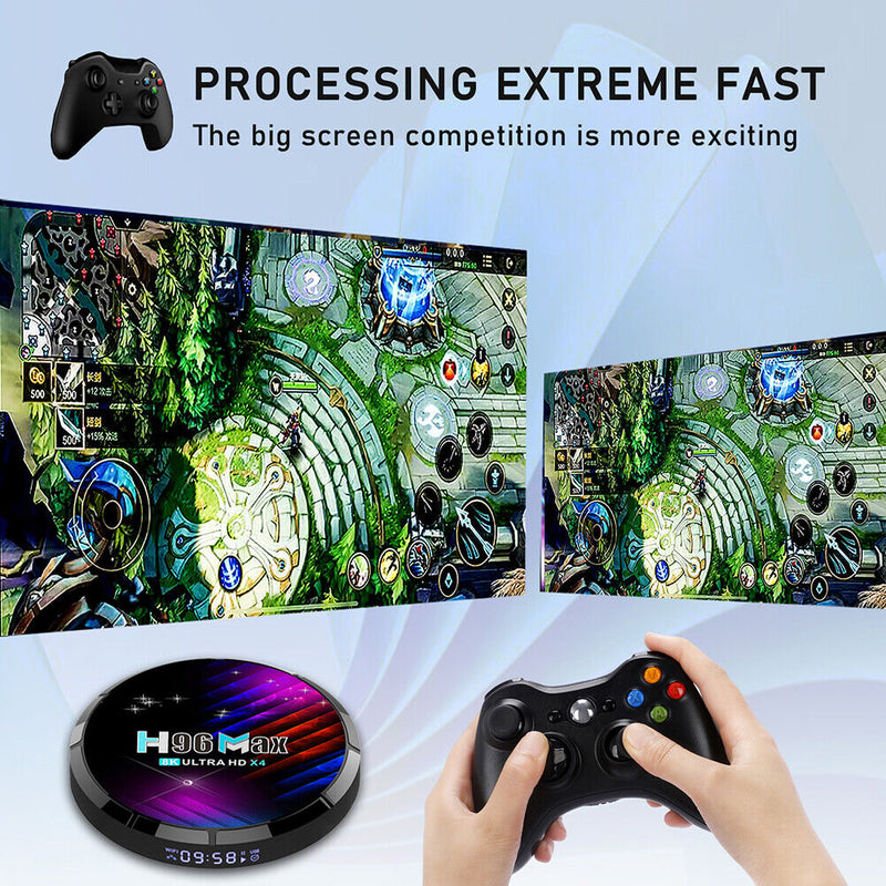 #A H96 Max X4 Amlogic S905X4 for Android 11.0 WiFi Media Player Set-Top Box Kit