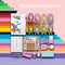 21pcs Handmade DIY Quilled Paper Beginner Set Craft Quilling Tool Paper Decor
