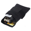 Bicycle Saddle Bag Folding Bike Seat Cushion Toolkit Cycling Pouch (Black) Newly