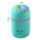 USB Night Light Air Humidifier Home Car Desktop Aroma Oil Diffuser (Green)