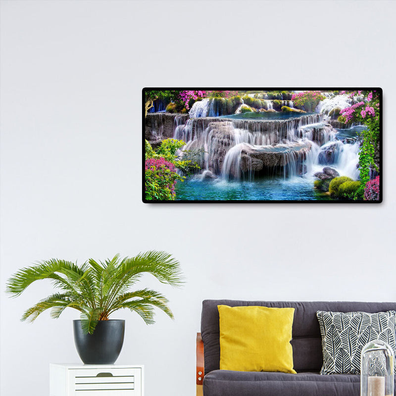 Mountain Scenery DIY Diamond Painting 5D Full Round Rhinestone Canvas Wall Art