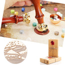 Fire Paint Seal Brass Head Invitation Card Wax Stamp for Wedding Card Decoration
