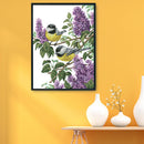 DIY Needlework Print Cross Stitch Kit 14CT Stamped Canvas (DA387 Two Birds)