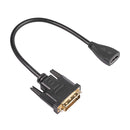 30cm DVI-D to HDMI-compatible for Computer DVI-D Male to HDMI-compatible Female