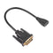 30cm DVI-D to HDMI-compatible for Computer DVI-D Male to HDMI-compatible Female