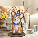 DIY Diamond Painting Ornaments Independence Day Handmade Desk Table Decoratio