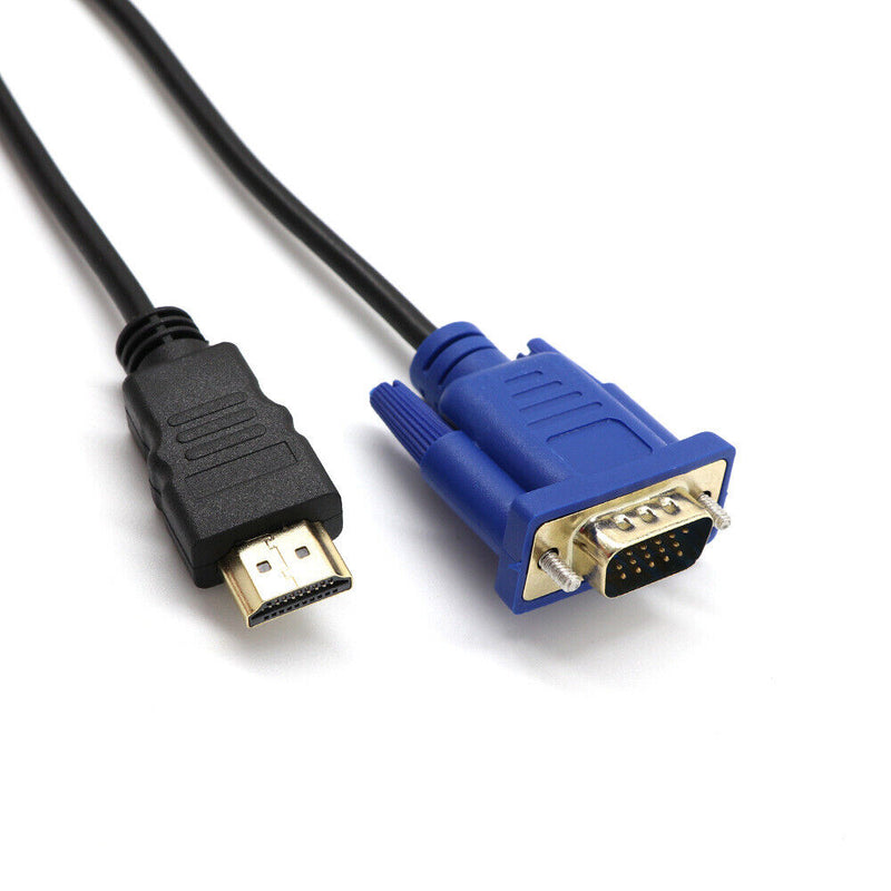 Definition Support 1080P Video Cable HDMI To VGA Converter For HDTV PC Laptop