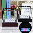 Luminous Newton Cradle Pendulum Ball Balance Swing Balls Decompression Toys