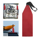 Red Safety Flag Kayak Canoe Towing Warning Flag Fishing Boat Accessory (A) Newly